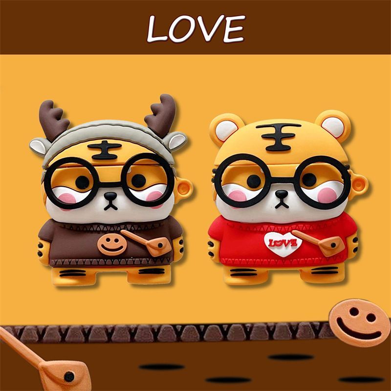 Backpack Tiger AirPods Earphone Case Skin