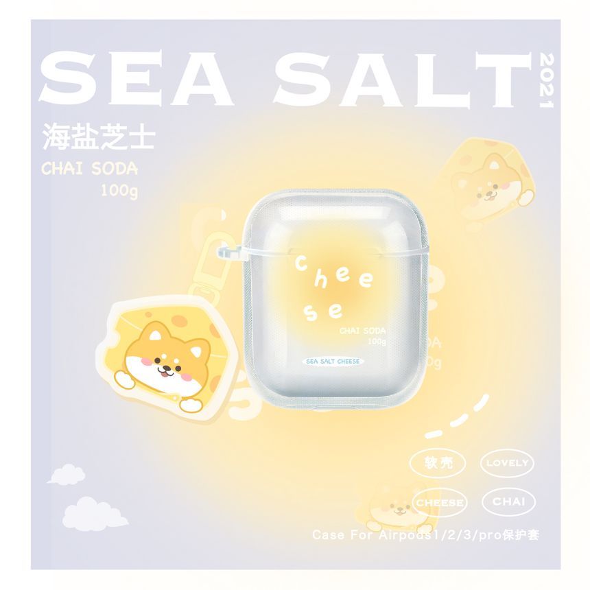 Peach Transparent AirPods / Pro Earphone Case Skin