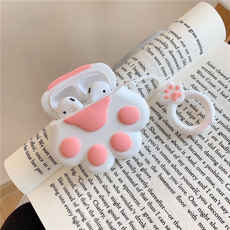 Cat Paw Print AirPods Earphone Case Skin
