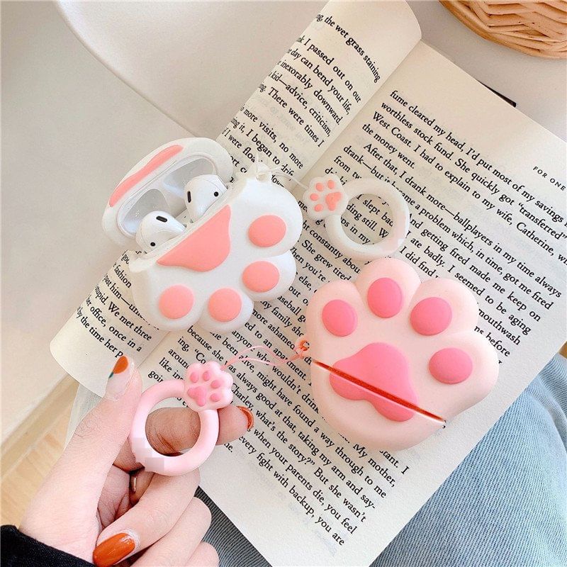 Cat Paw Print AirPods Earphone Case Skin