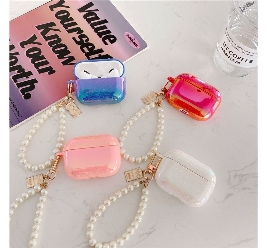 Faux Pearl Chain AirPods / Pro Earphone Case Skin