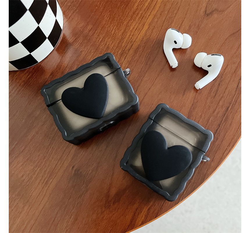 Heart Accent AirPods Earphone Case Skin