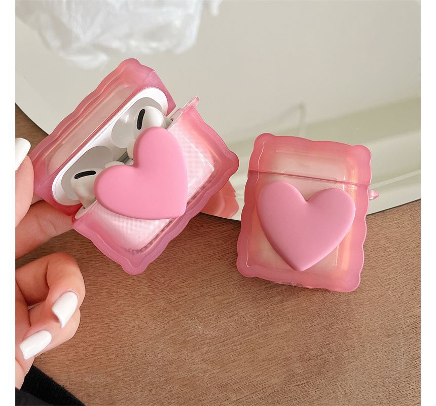 Heart Accent AirPods Earphone Case Skin