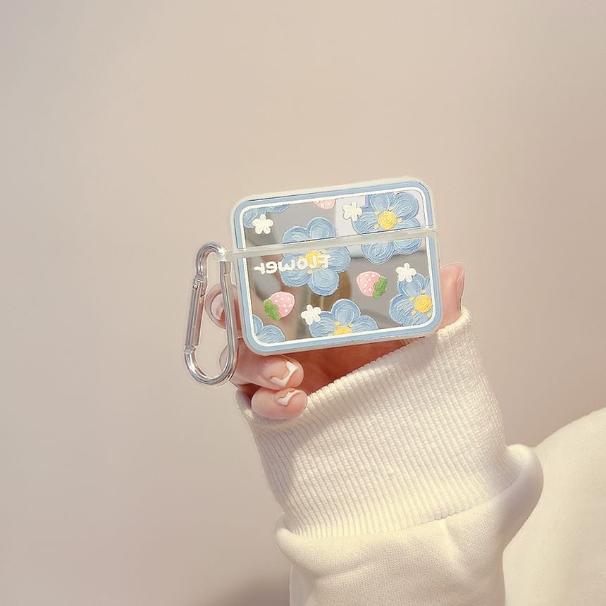 Flower Mirrored AirPods / Pro Earphone Case Skin
