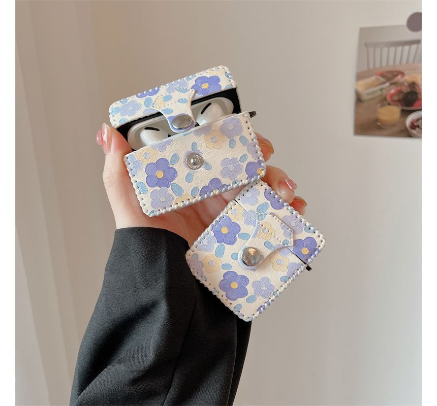 Flower Print AirPods / AirPods Pro Earphone Case Skin