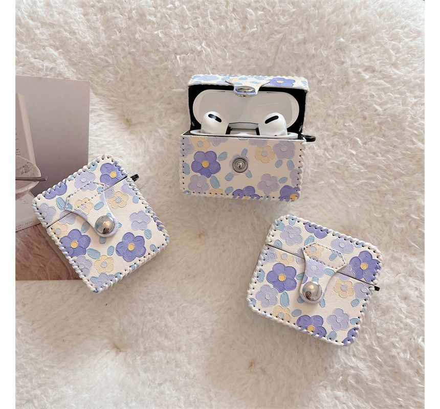 Flower Print AirPods / AirPods Pro Earphone Case Skin