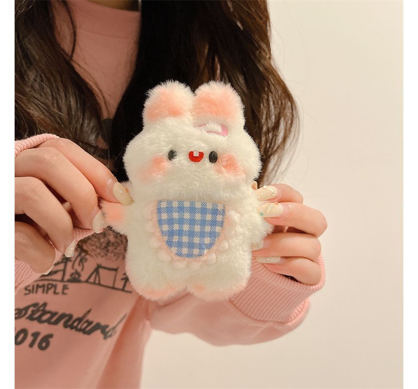 Dog / Rabbit Chenille AirPods Earphone Case Skin