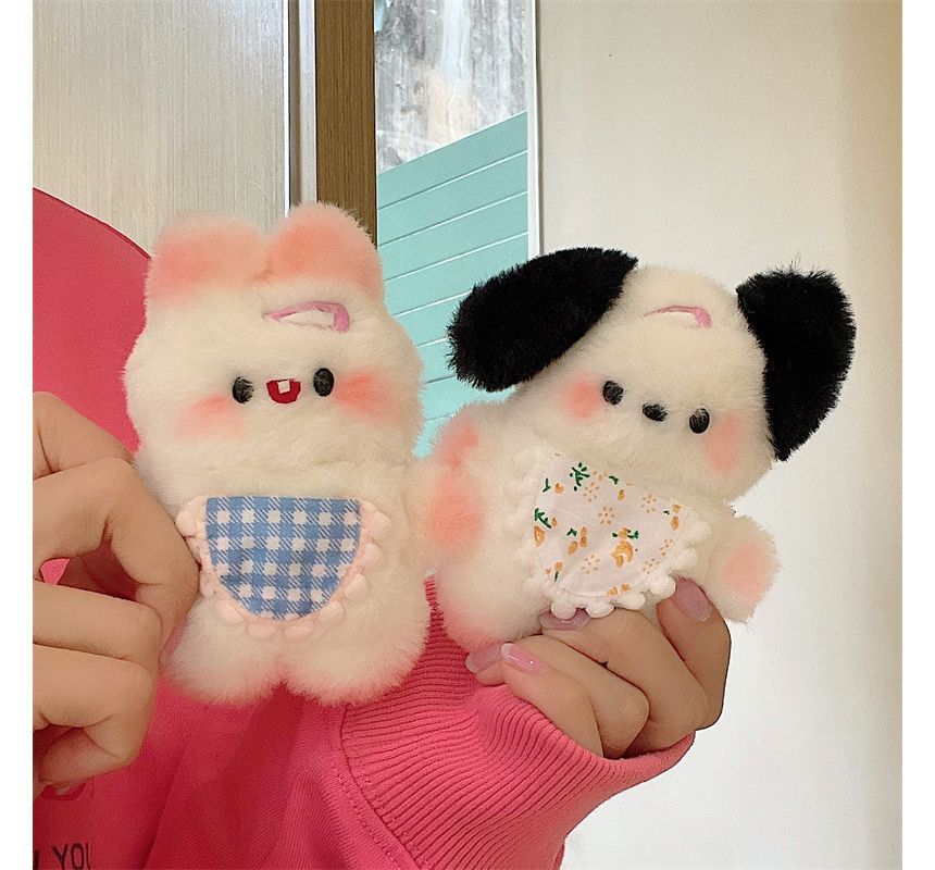 Dog / Rabbit Chenille AirPods Earphone Case Skin