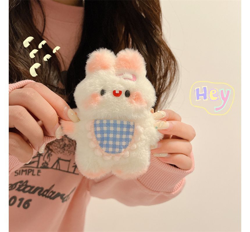 Dog / Rabbit Chenille AirPods Earphone Case Skin