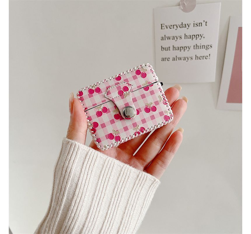 Cherry Checker AirPods / Pro Earphone Case Skin