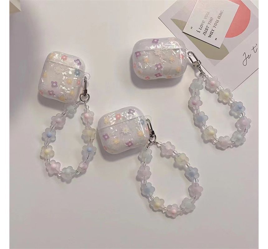 Floral Print Texture AirPods / Pro Earphone Case Skin