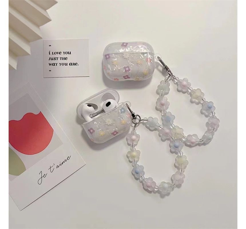 Floral Print Texture AirPods / Pro Earphone Case Skin