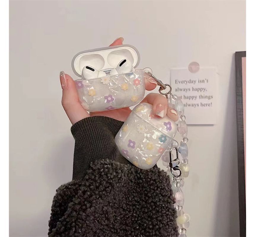 Floral Print Texture AirPods / Pro Earphone Case Skin