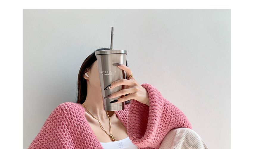 Cozy Knit Oversized Duster