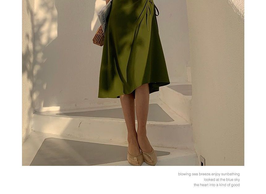 Strap Dress with Thin Straps