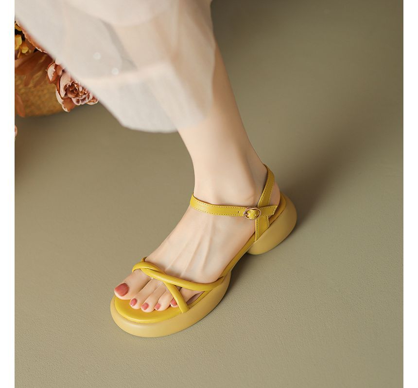 Platform Sandals - Plain Simple