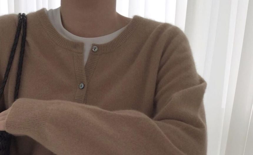 Classic Plain Cardigan