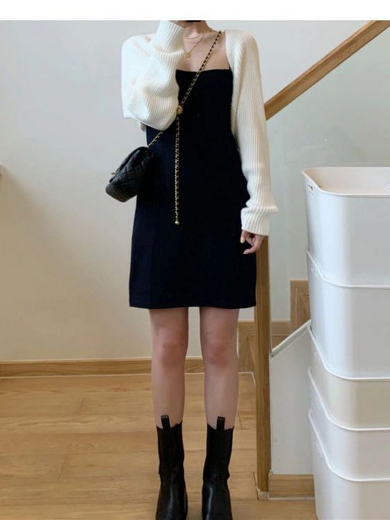 Puff Sleeve Knit Shrug