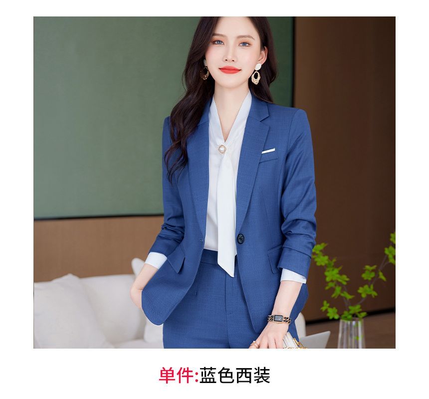 Versatile Blazer, Pencil Skirt, and Tapered Pants Ensemble