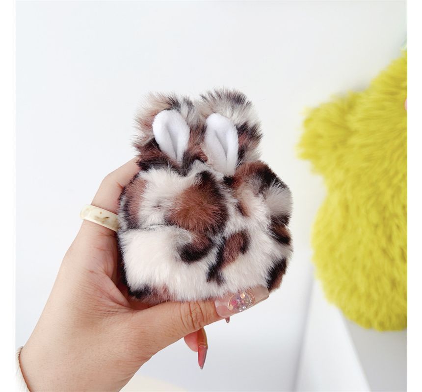 Rabbit Ear Chenille AirPods / Pro Earphone Case Skin