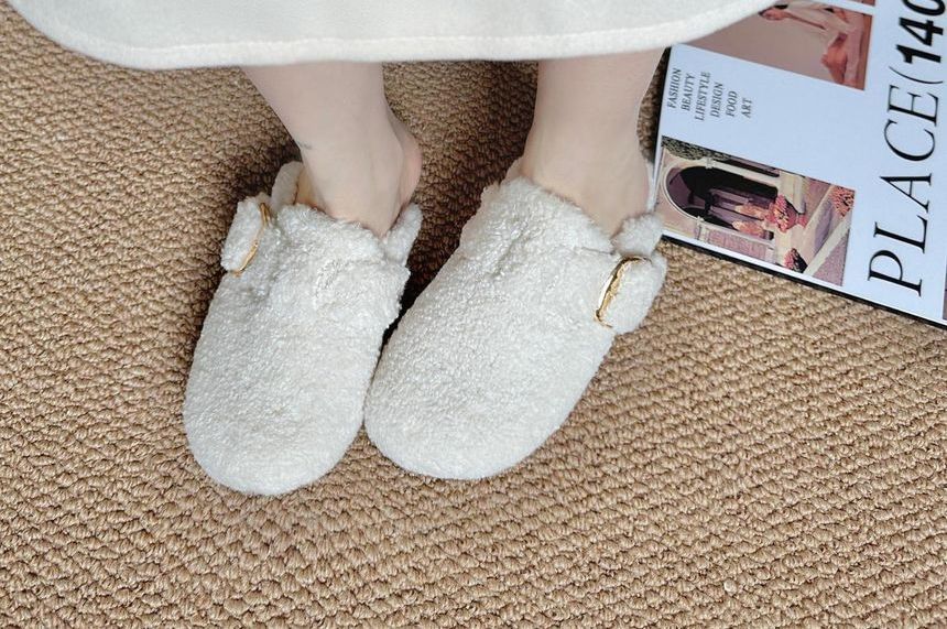 Heeled Slide Sandals