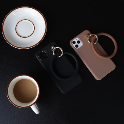 Case Plain Hoop Charm Phone