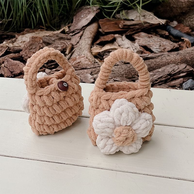 Floral Knit AirPods / Pro Earphone Case Skin