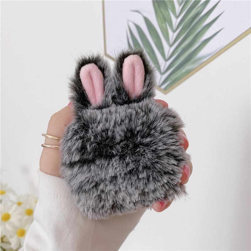 Rabbit Chenille AirPods / Pro Earphone Case Skin