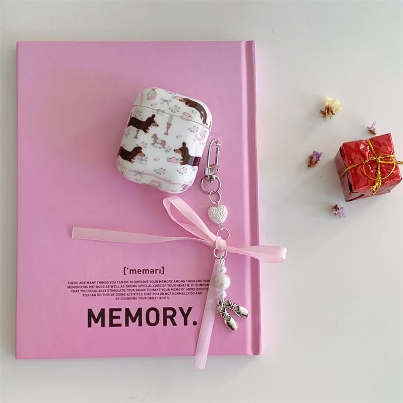 Dog Floral AirPods / Pro Earphone Case Skin