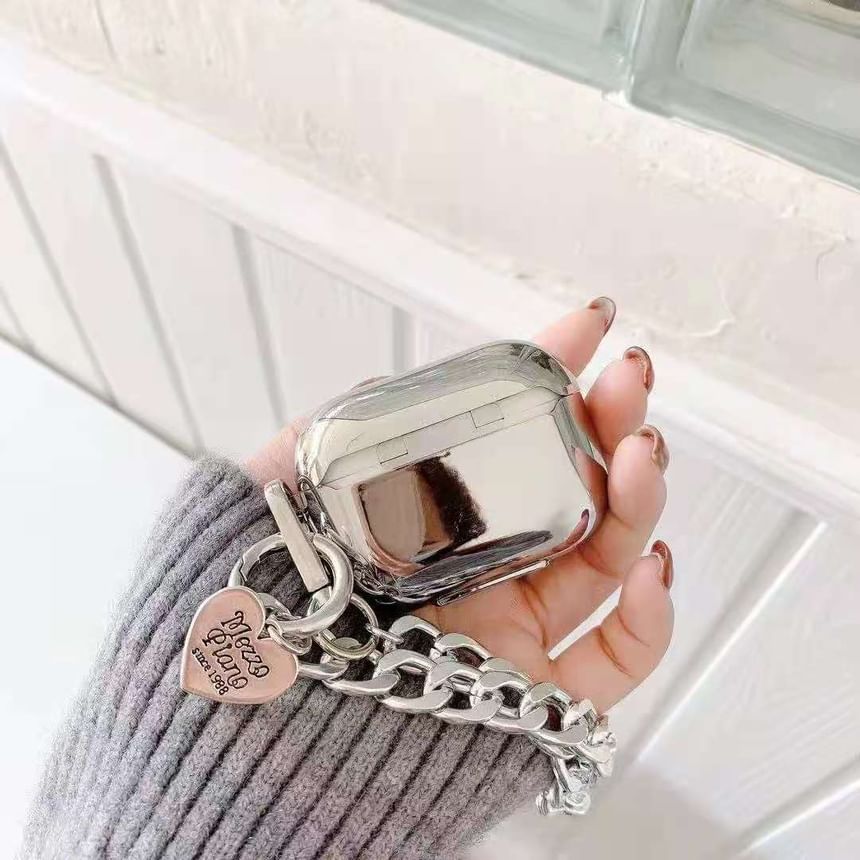 Mirrored Chunky Chain AirPods / Pro Earphone Case Skin
