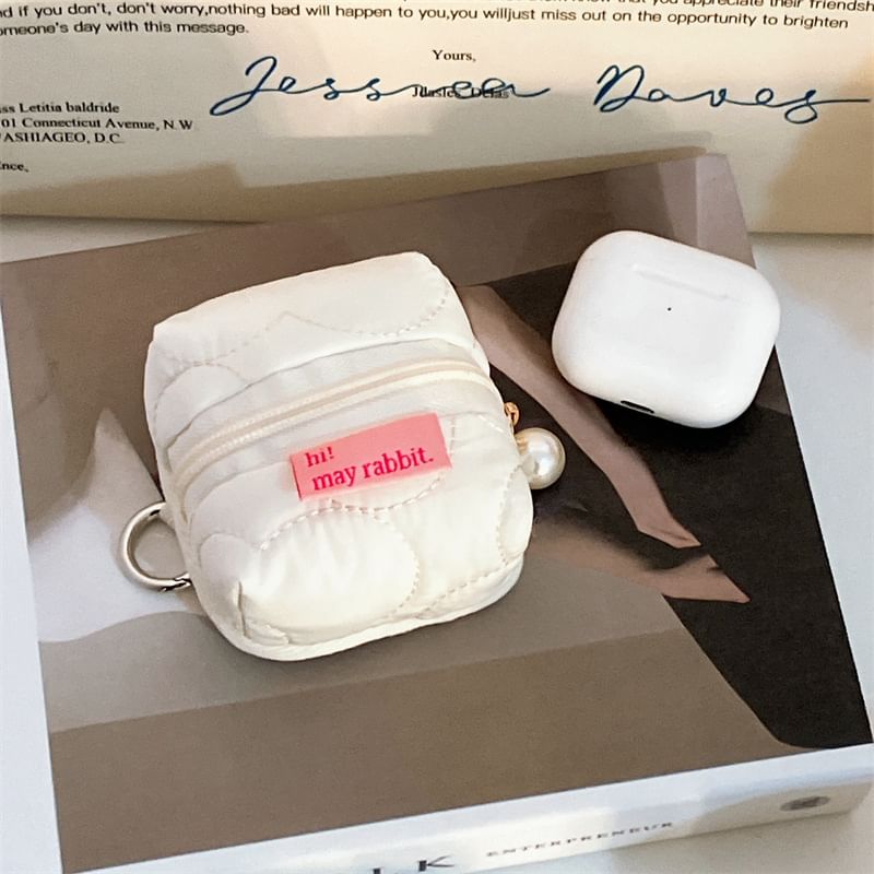 Label Applique AirPods Pouch