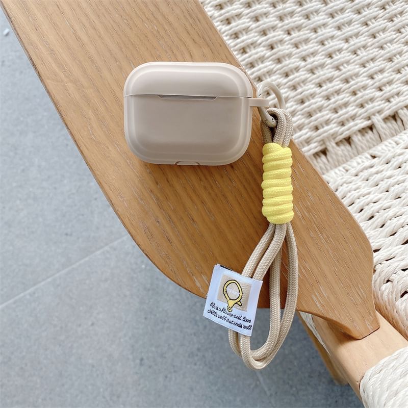 Applique Cord Charm AirPods / Pro Earphone Case Skin