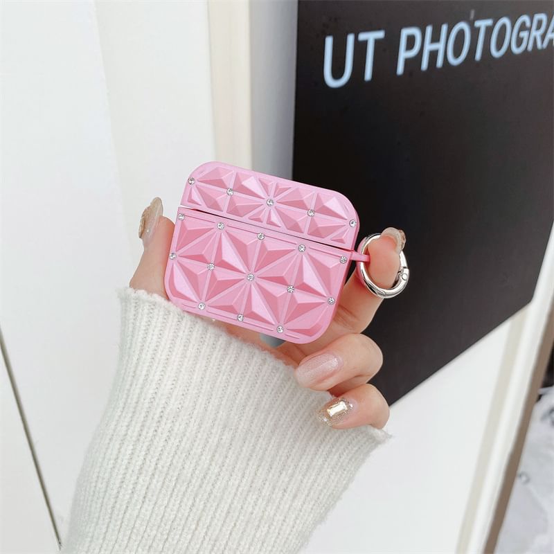 Embellished Textured AirPods / Pro Earphone Case Skin