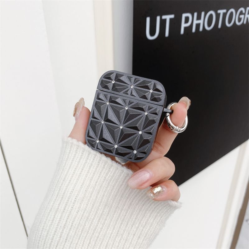 Embellished Textured AirPods / Pro Earphone Case Skin