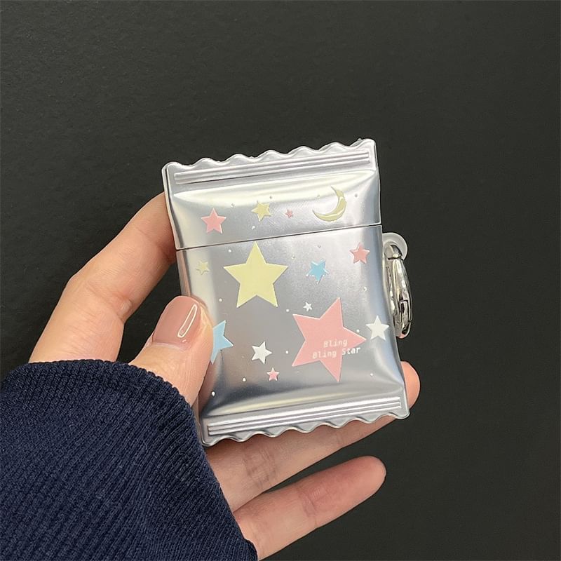 Metallic Star Airpods / Pro Earphone Case Skin