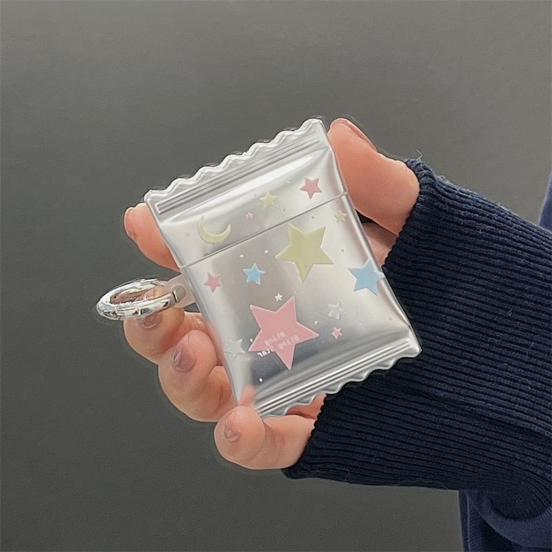 Metallic Star Airpods / Pro Earphone Case Skin