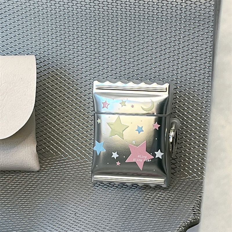 Metallic Star Airpods / Pro Earphone Case Skin