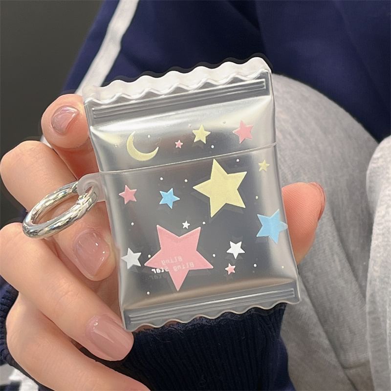 Metallic Star Airpods / Pro Earphone Case Skin
