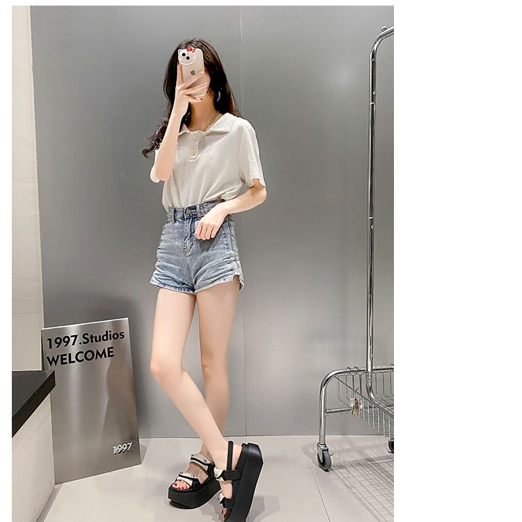 Platform Panel Slingback Sandals