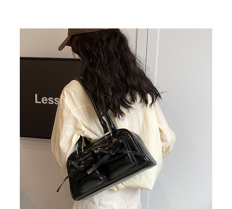 Bow Flap Bowler Bag