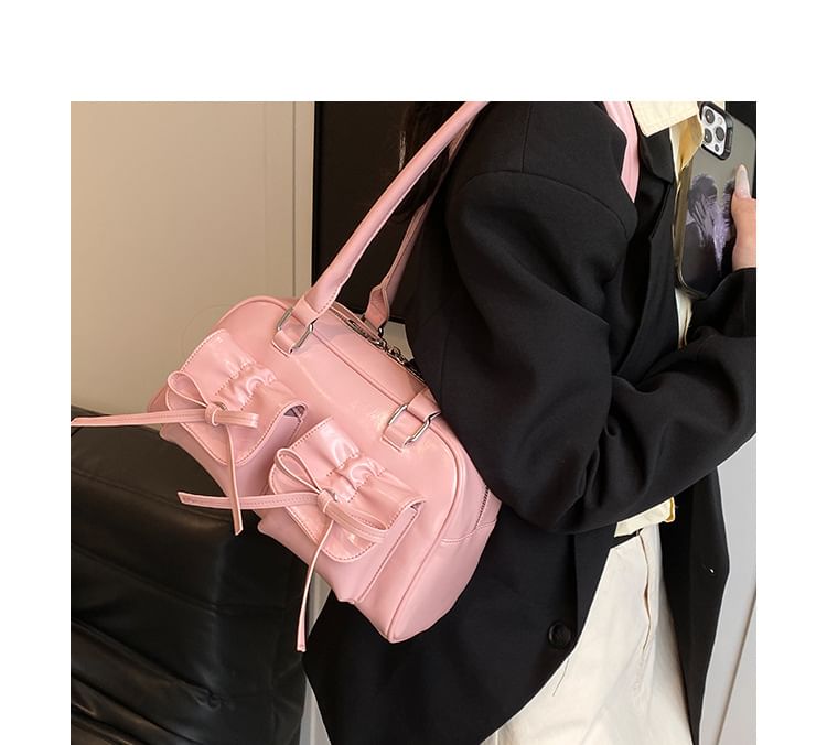 Bow Flap Bowler Bag