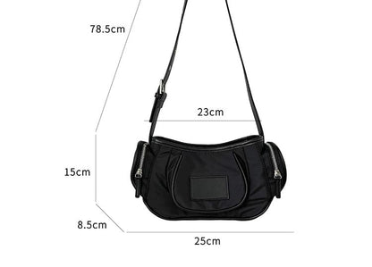 Applique Nylon Bag Shoulder