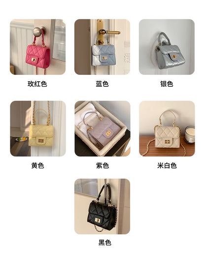 Chain Strap Bag Flap Quilted Crossbody