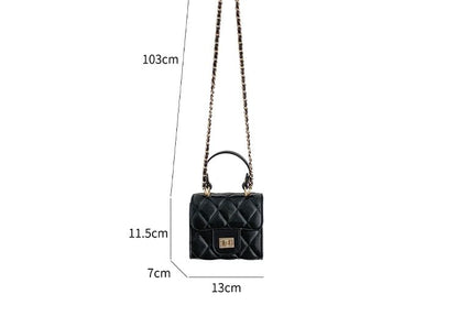 Chain Strap Bag Flap Quilted Crossbody