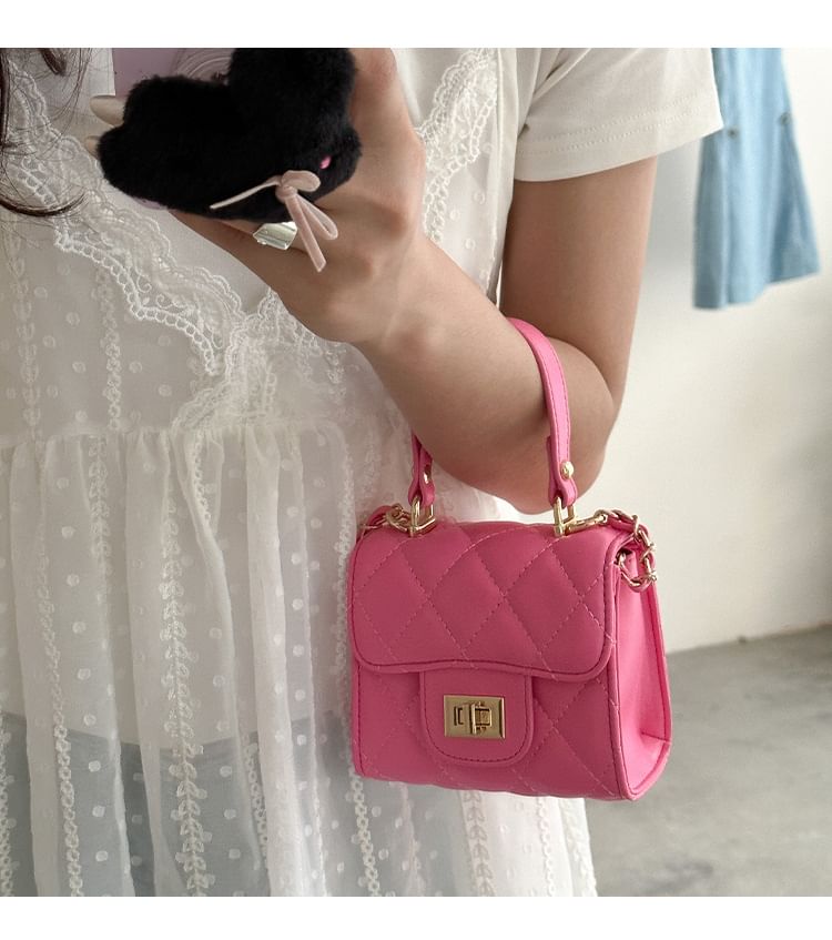 Chain Strap Bag Flap Quilted Crossbody
