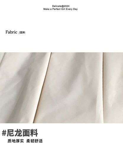 Nylon Bag Crossbody Ruffle Plain