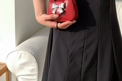 Chain Bow Strap Bag Crossbody