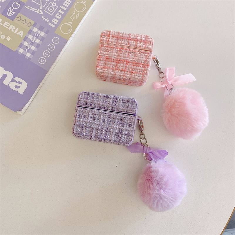 Ribbon Pom Pom AirPods / Pro Earphone Case Skin
