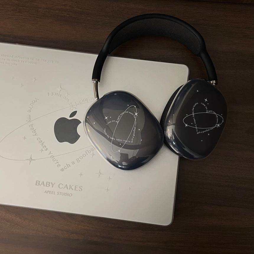 Heart Planet AirPods Max Earphone Case Skin