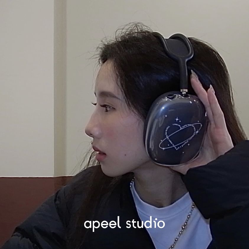 Heart Planet AirPods Max Earphone Case Skin